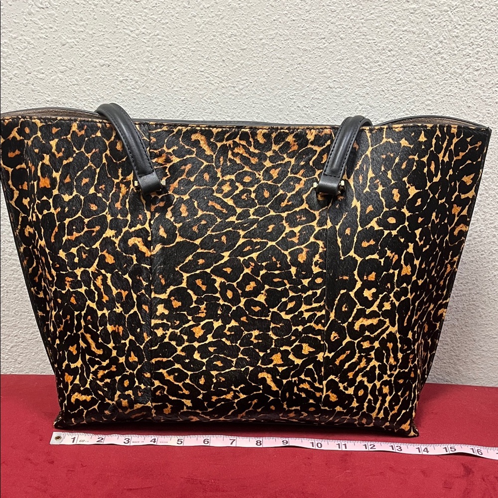 Antonio Melani Leopard Print Tote Bag
